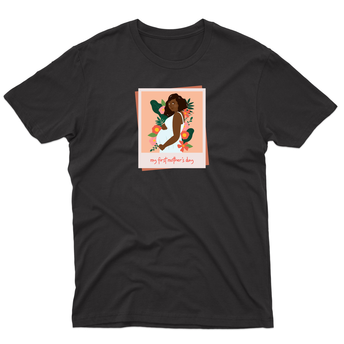 My First Mother's day Men's T-shirt | Black