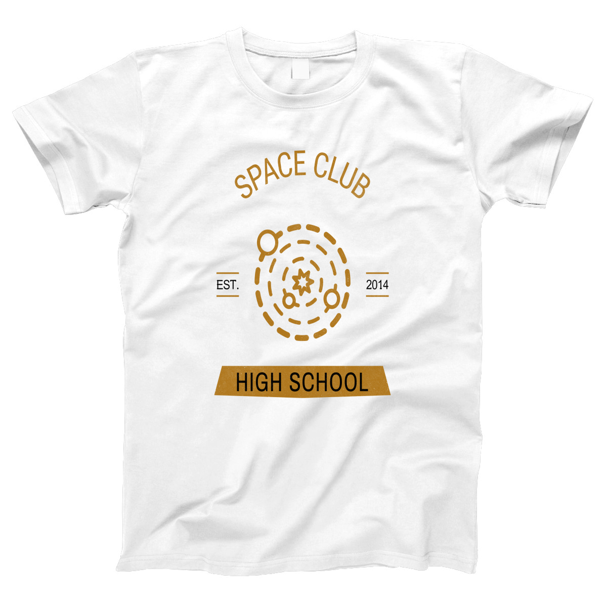 Space Club High School Women's T-shirt | White