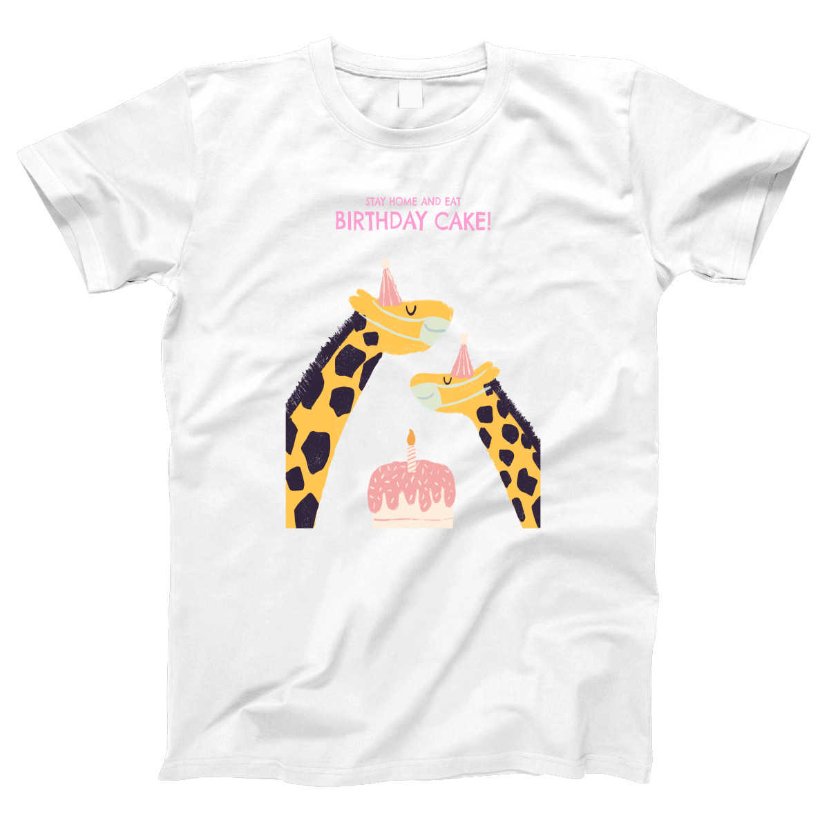 Birthday Cake  Women's T-shirt | White