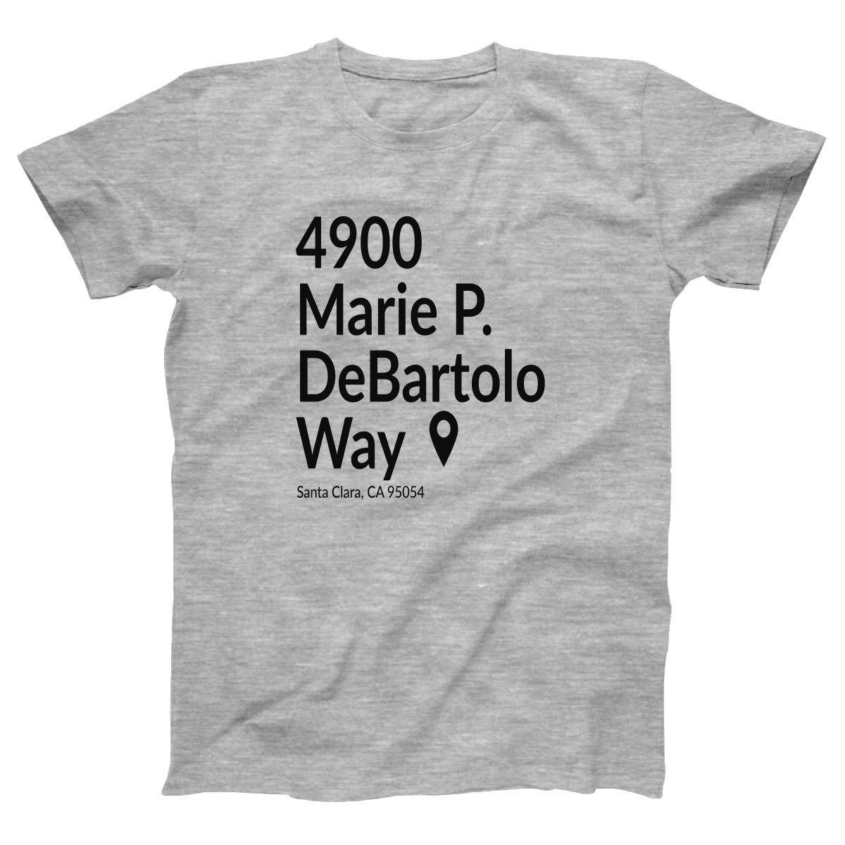 San Francisco Football Stadium Women's T-shirt | Gray