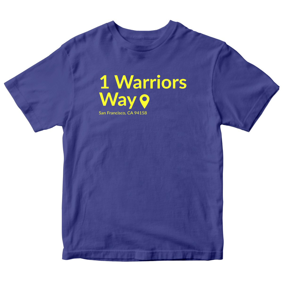 Golden State Basketball Stadium  Kids T-shirt | Blue