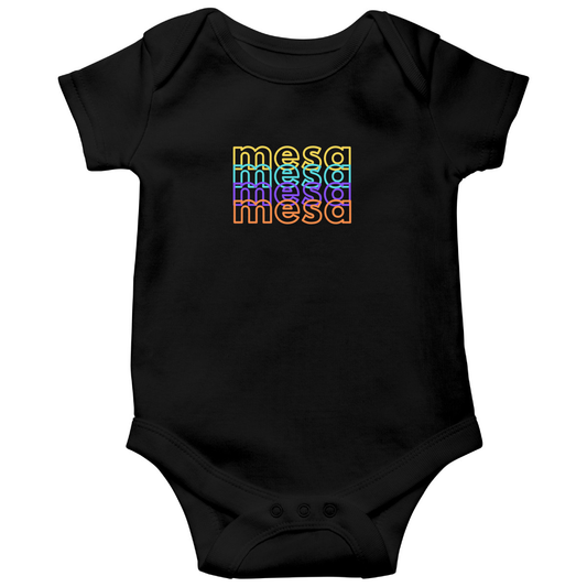 Mesa Baby Bodysuit | Black