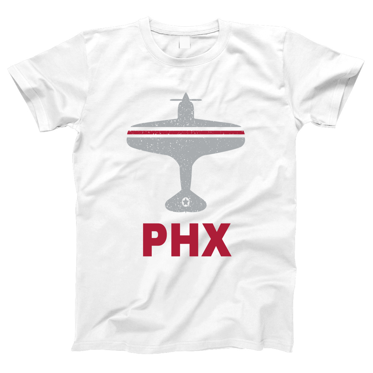 Fly Phoenix PHX Airport  Women's T-shirt | White