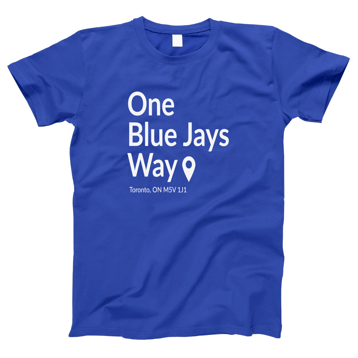 Toronto Baseball Stadium Women's T-shirt | Blue