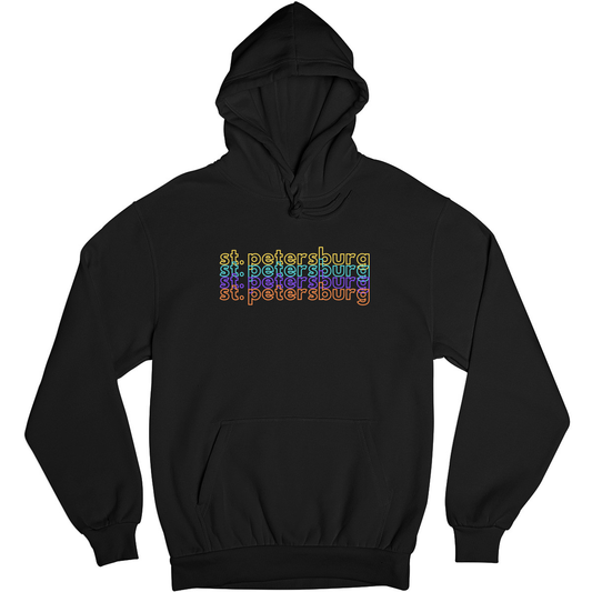 St. Petersburg Unisex Hoodie | Black