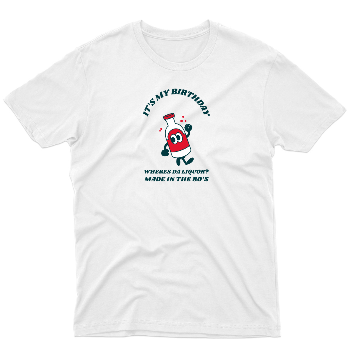 It is my birthday Men's T-shirt | White