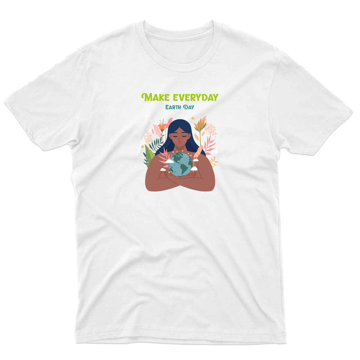Earth Day Everyday Men's T-shirt | White