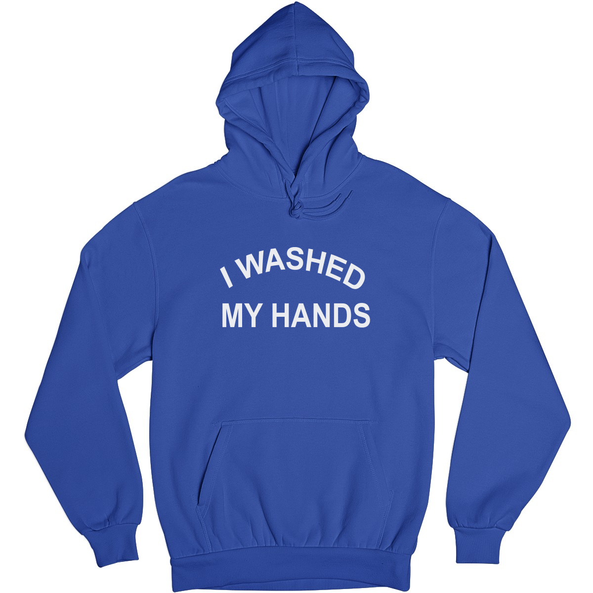 I Washed My Hands Unisex Hoodie | Blue