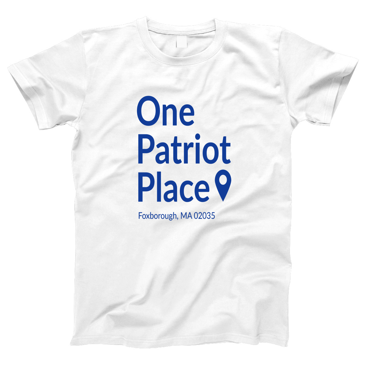 New England Football Stadium Women's T-shirt | White