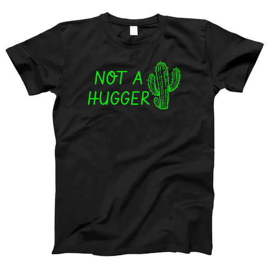 Not A Hugger Women's T-shirt | Black