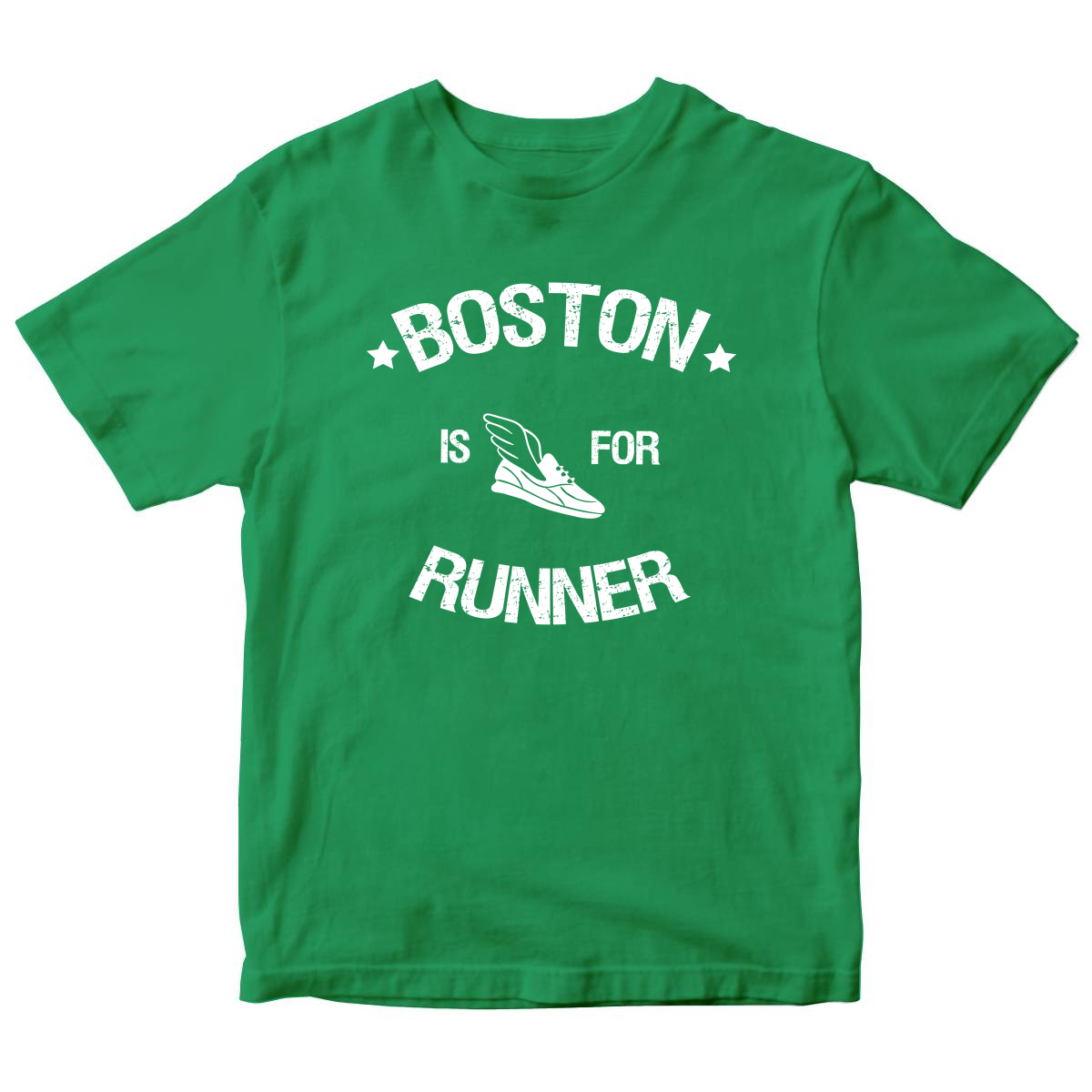 Boston Is For Runners Kids T-shirt