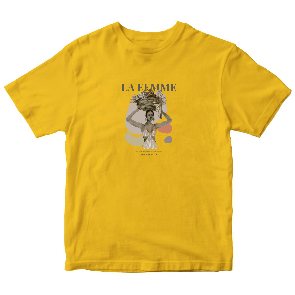 La Femme Kids T-shirt | Yellow