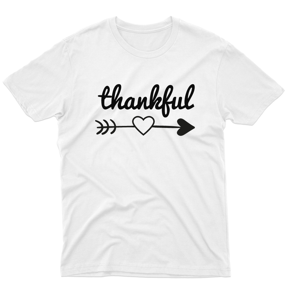 Thankful Heart Men's T-shirt | White