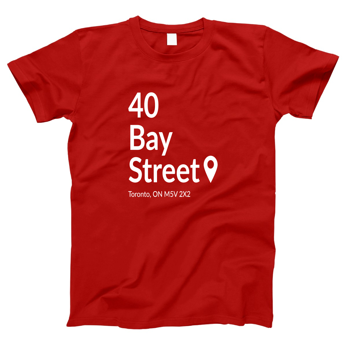 Toronto Basketball Stadium Women's T-shirt | Red
