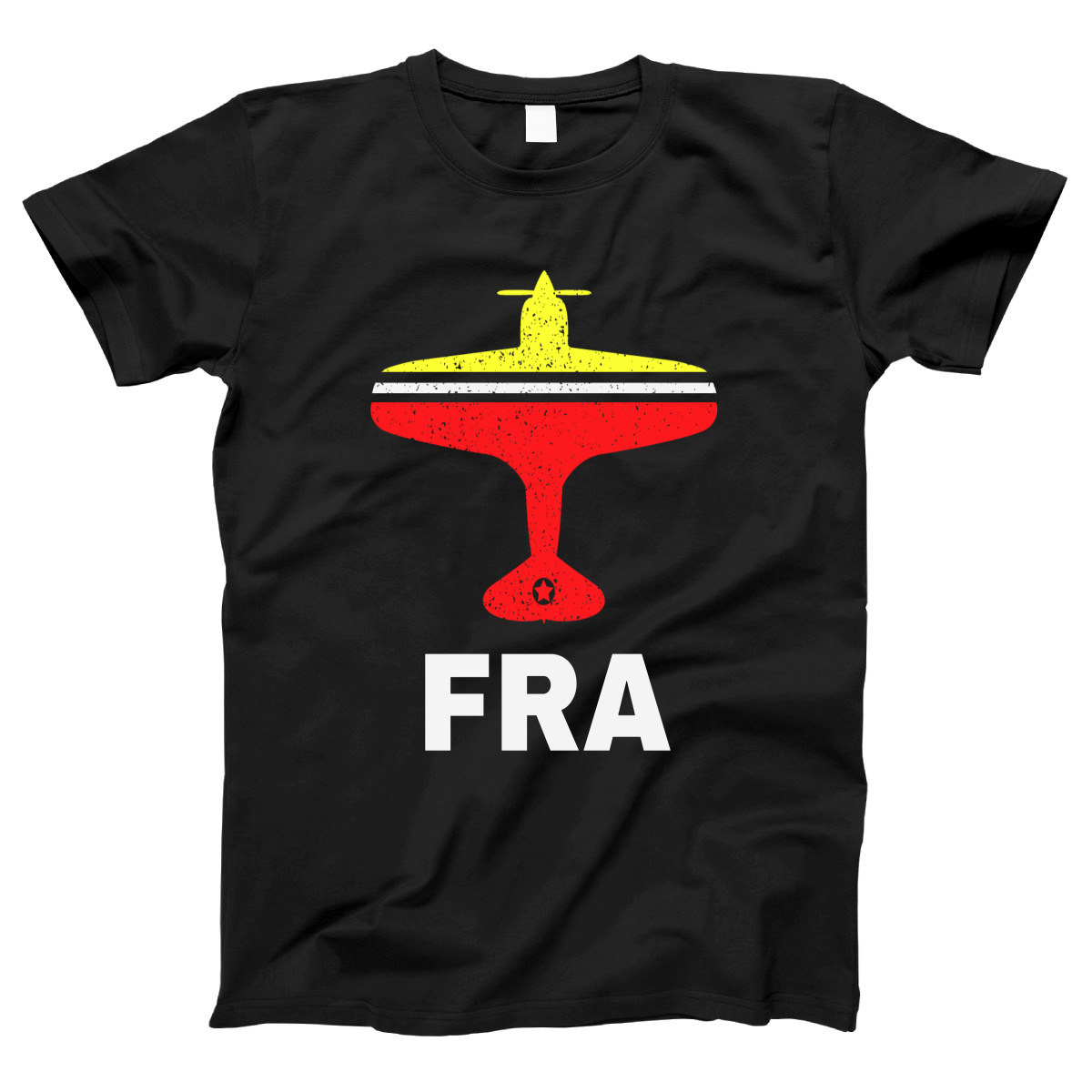 Fly Frankfurt FRA Airport  Women's T-shirt | Black