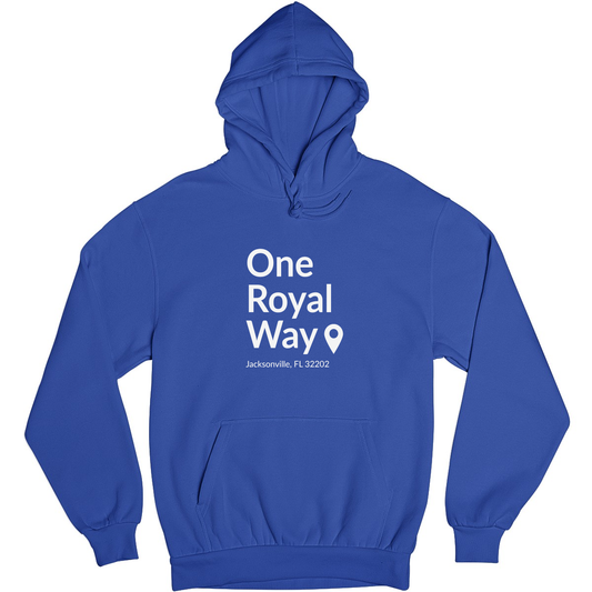 Kansas City Baseball Stadium Unisex Hoodie | Blue