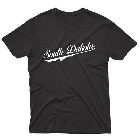 South Dakota Men's T-shirt | Black