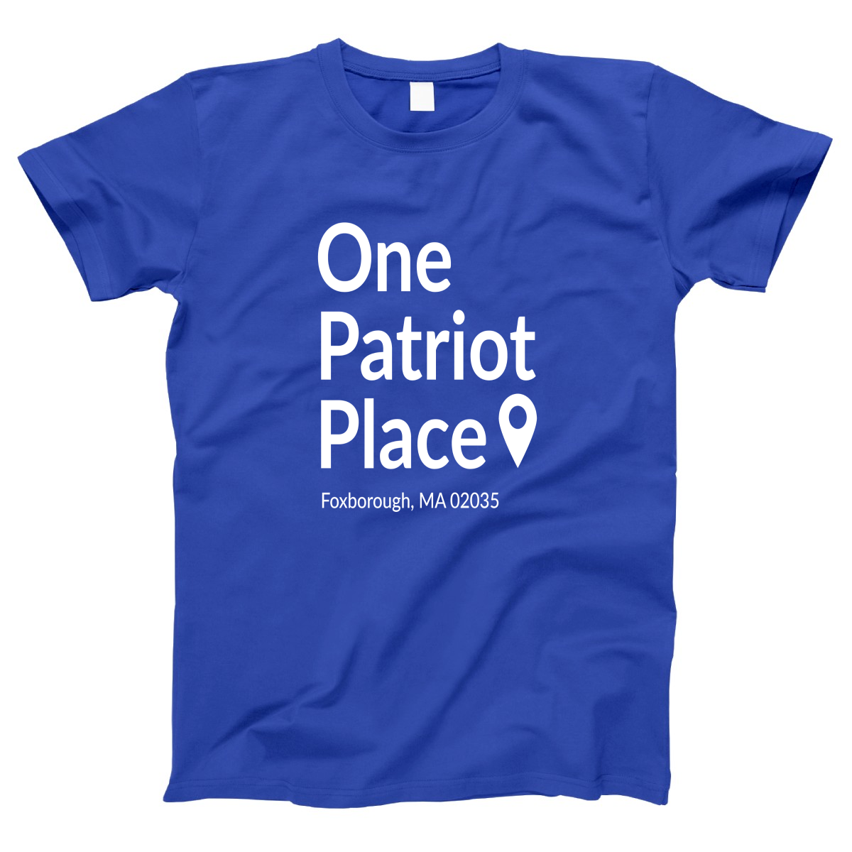 New England Football Stadium Women's T-shirt | Blue