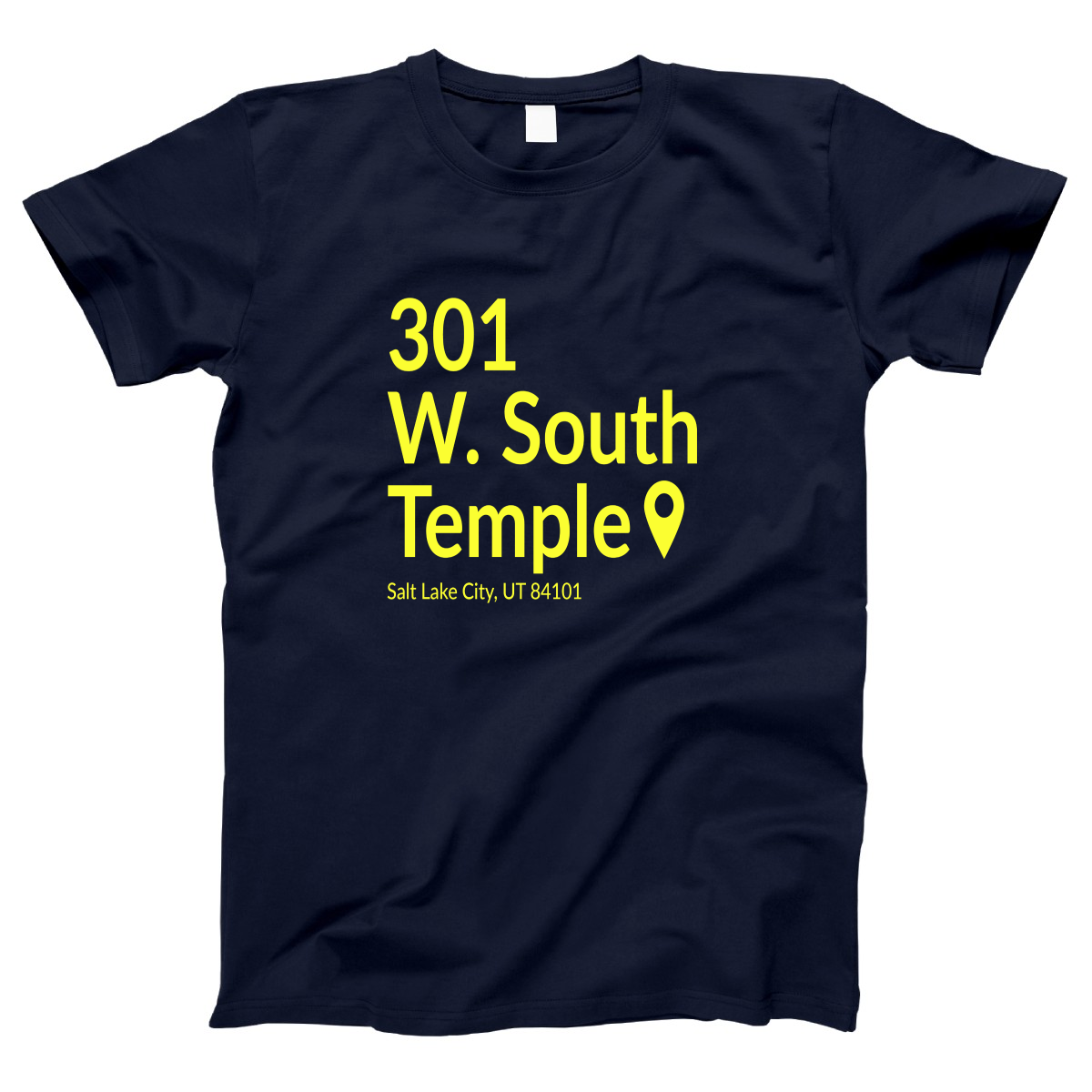 Utah Basketball Stadium Women's T-shirt | Navy