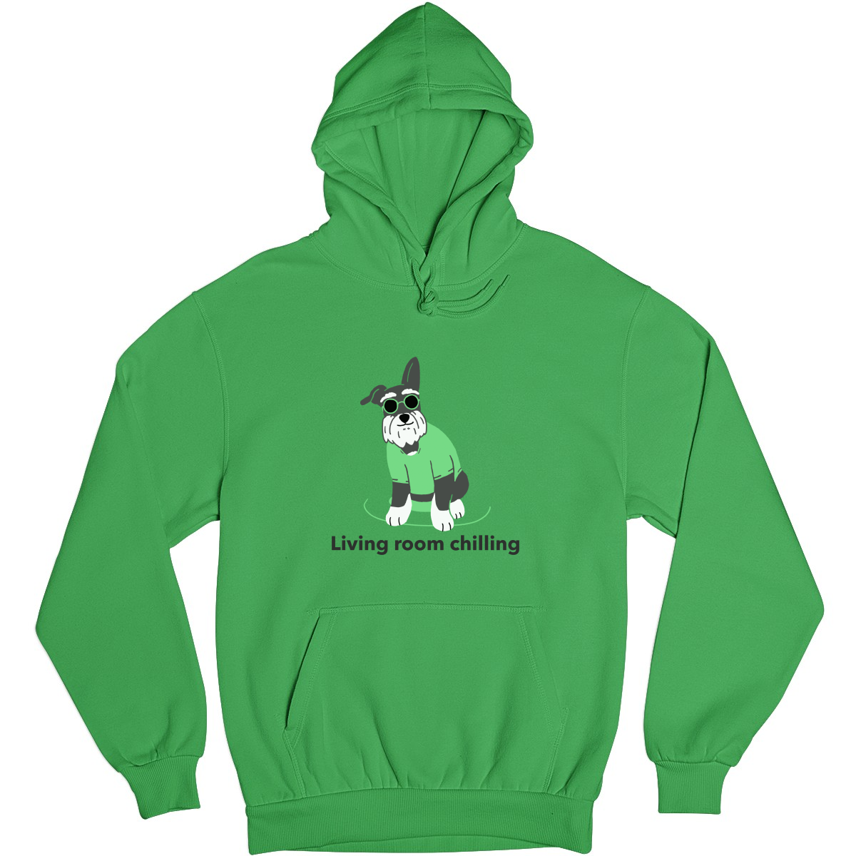 Cool Dog Unisex Hoodie | Green