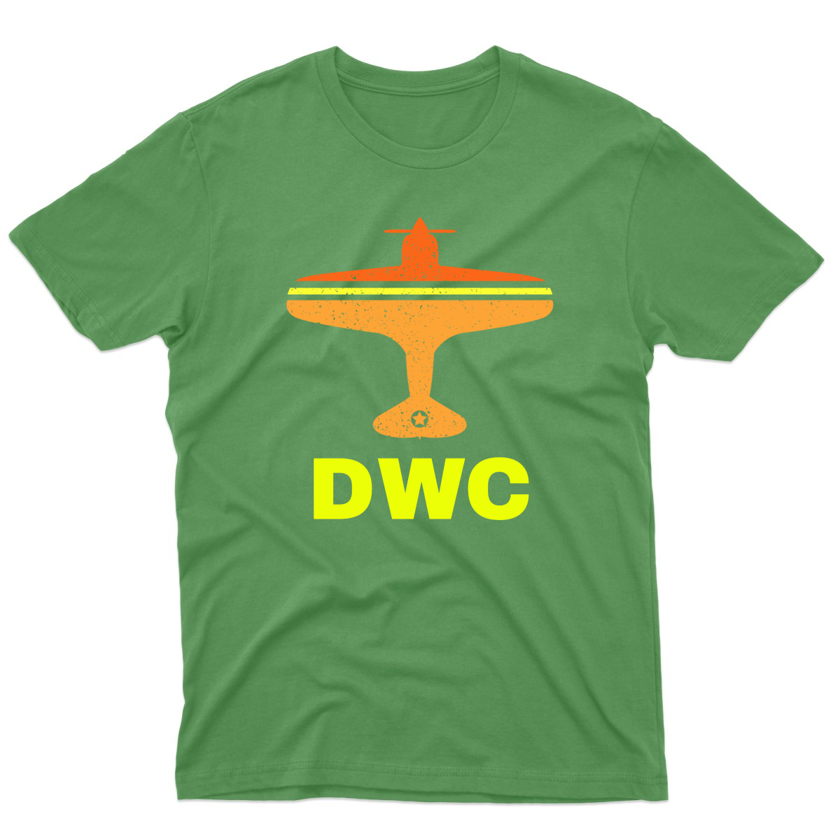 Fly Dubai DWC Airport  Men's T-shirt | Green