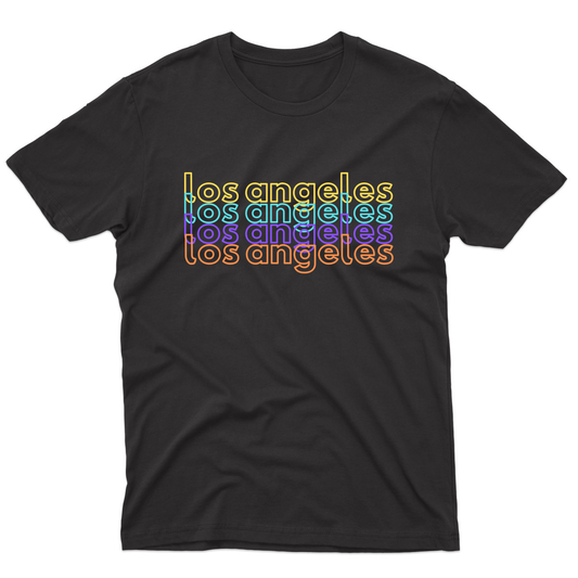 Los Angeles Men's T-shirt | Black