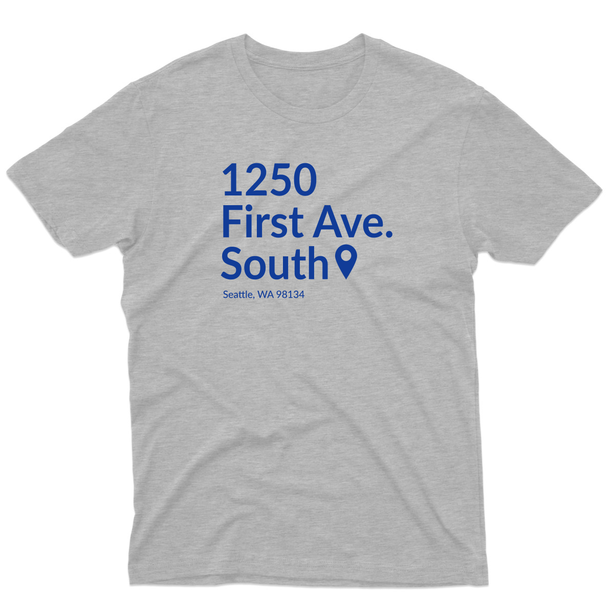 Seattle Baseball Stadium Men's T-shirt | Gray