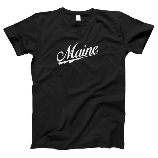 Maine Women's T-shirt | Black