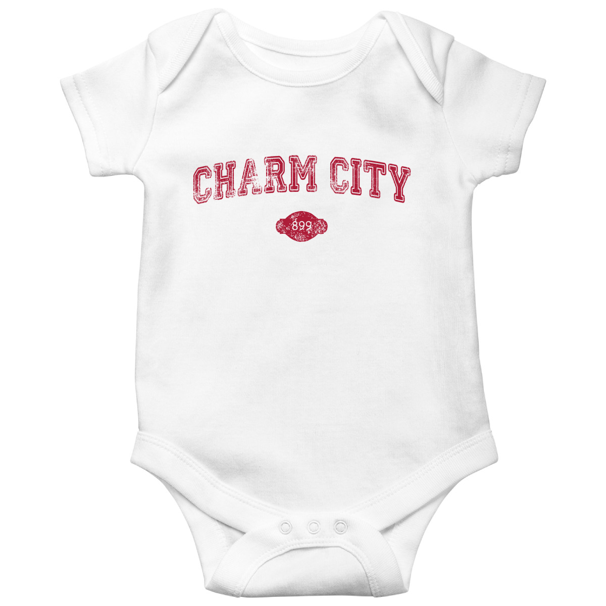 Charm City 1729 Represent Baby Bodysuits