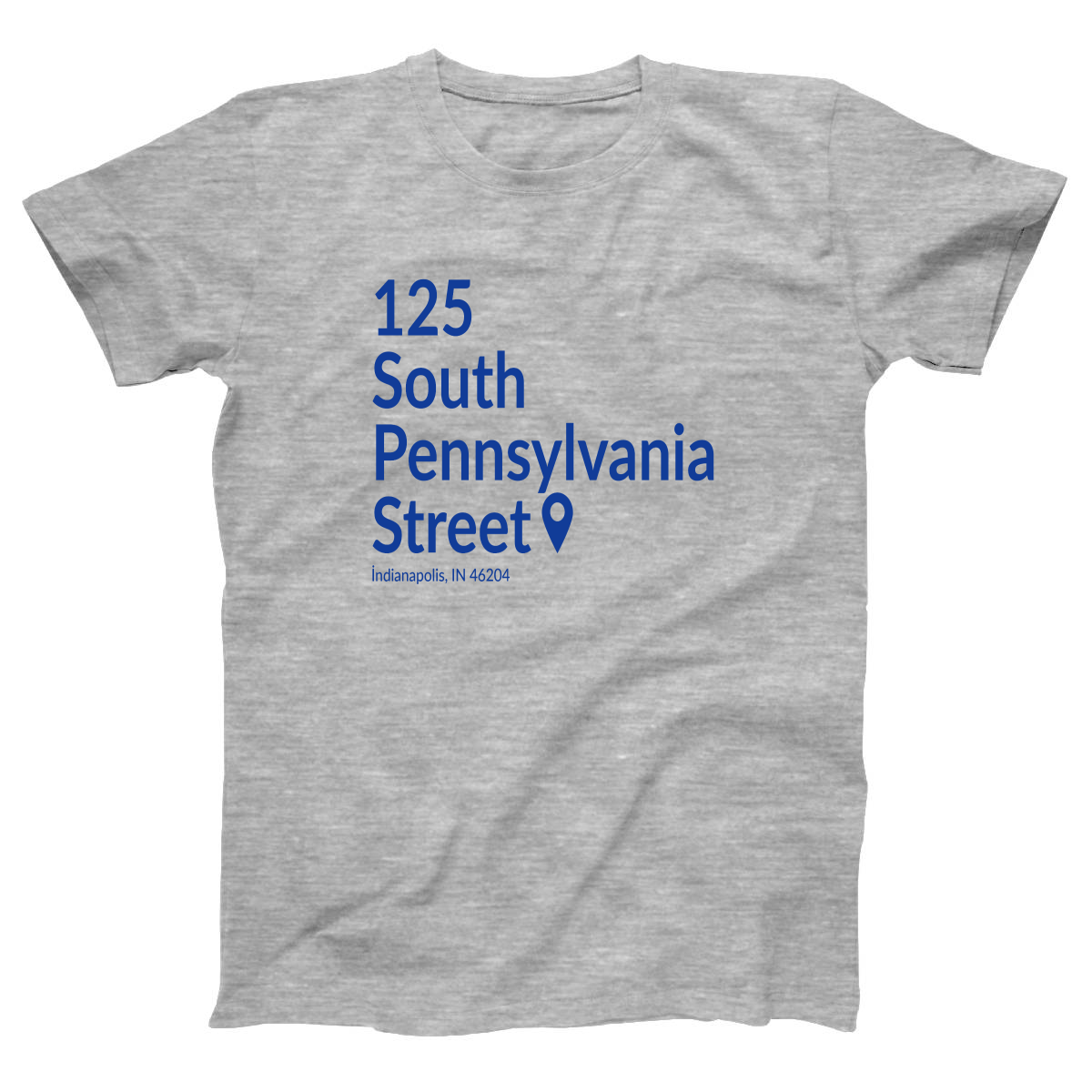 Indiana Basketball Stadium  Women's T-shirt | Gray