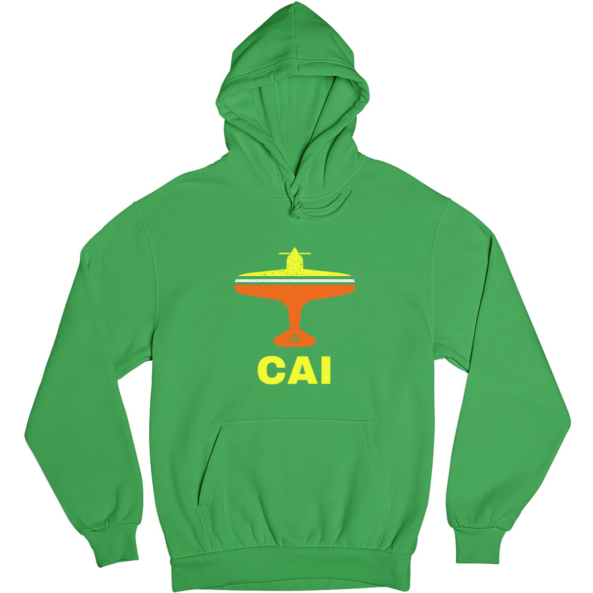 Fly Cairo CAI Airport Unisex Hoodie | Green