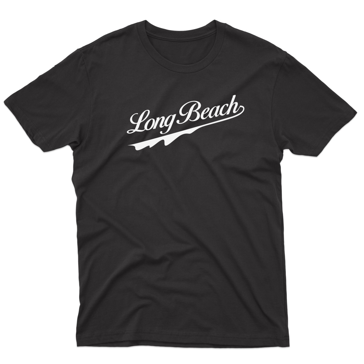 Long Beach Men's T-shirt | Black