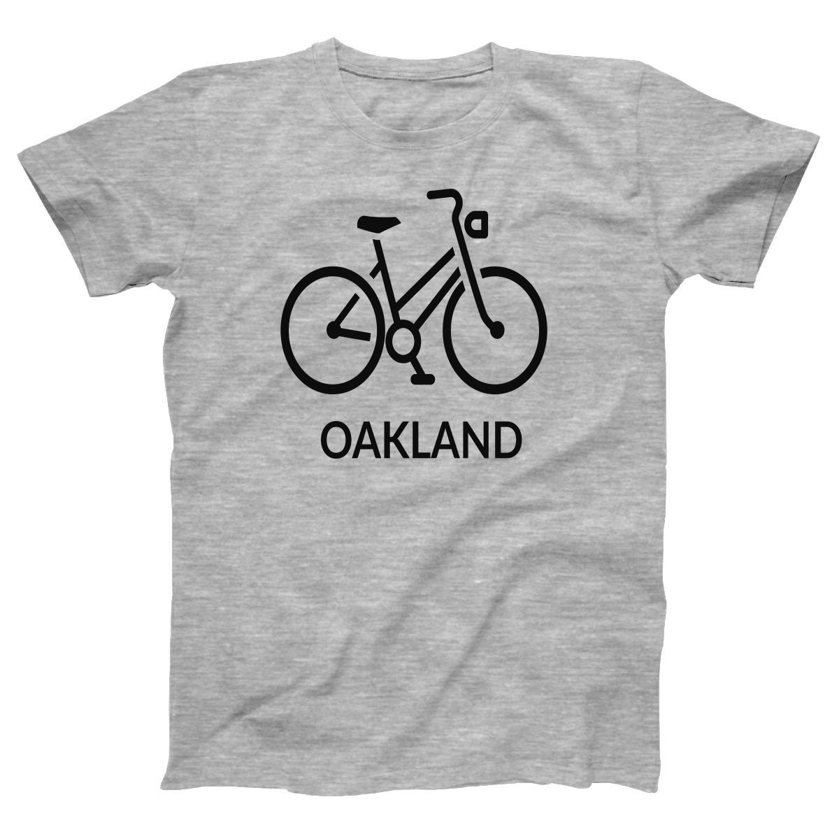Bike Oakland Represent Women's T-shirt | Gray