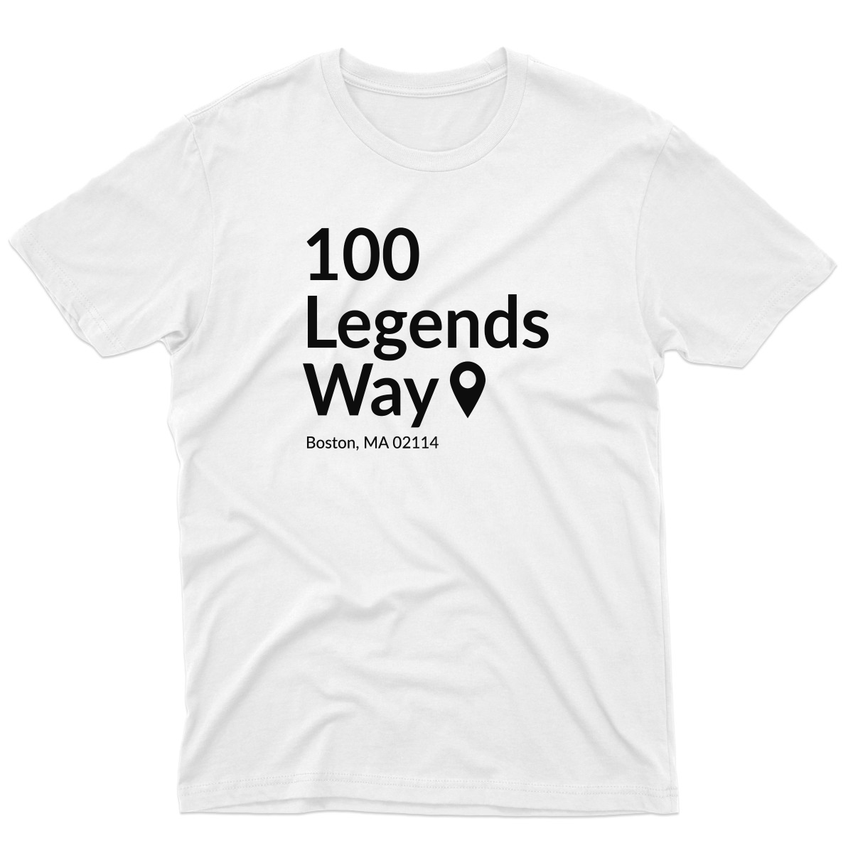 Boston Hockey Stadium Men's T-shirt | White