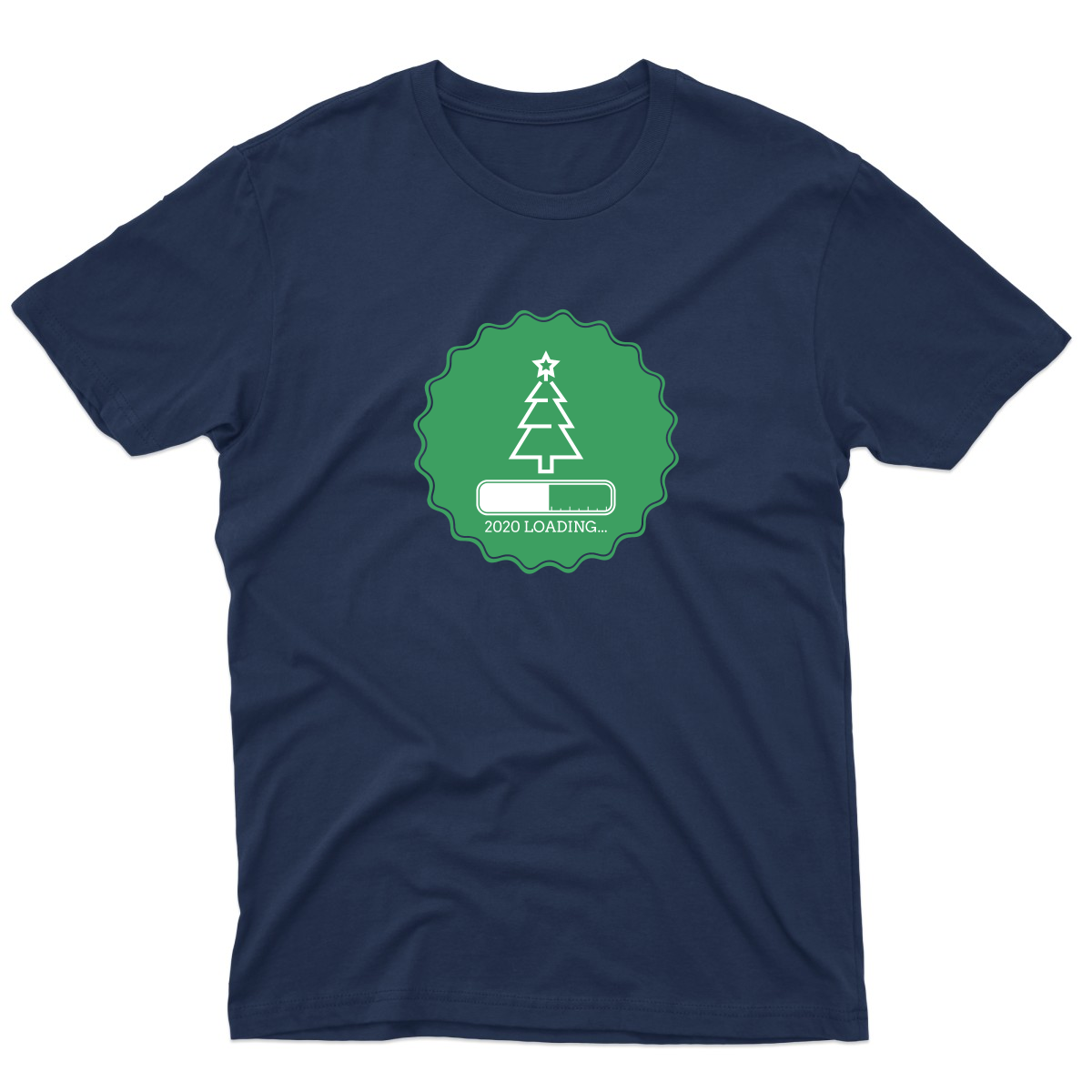 2021 Loading Men's T-shirt | Navy