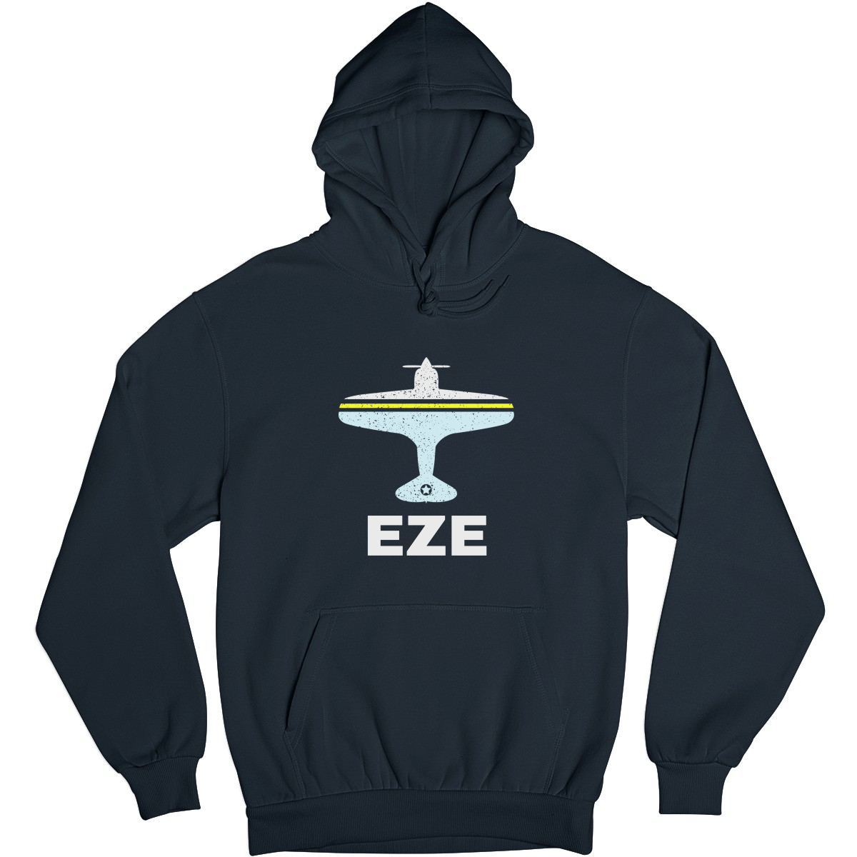 Fly Buenos Aires EZE Airport Unisex Hoodie | Navy