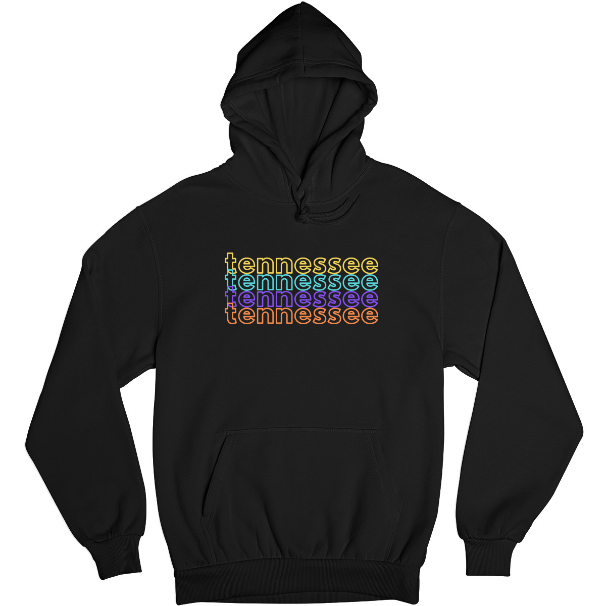 Tennessee Unisex Hoodie | Black