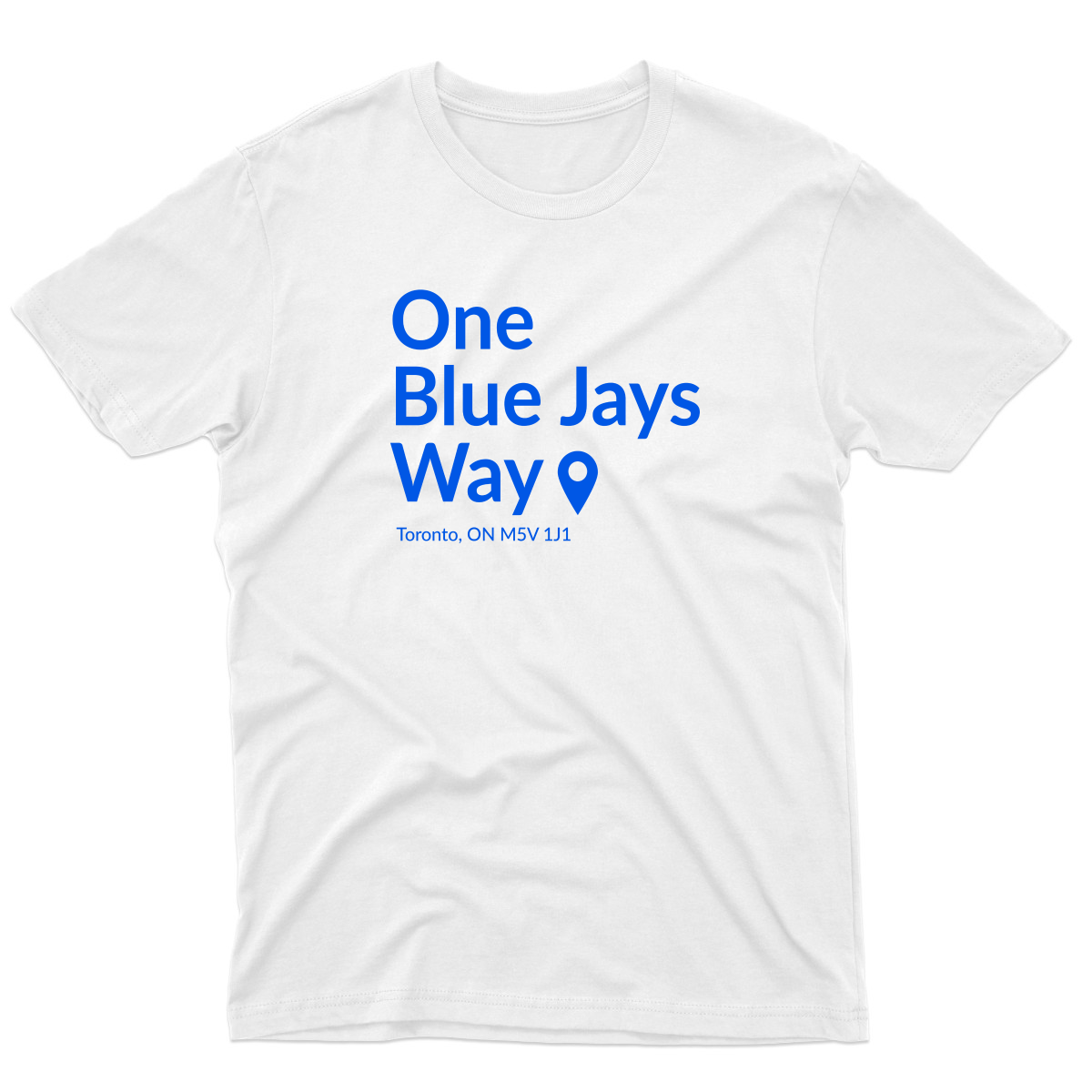 Toronto Baseball Stadium Men's T-shirt | White