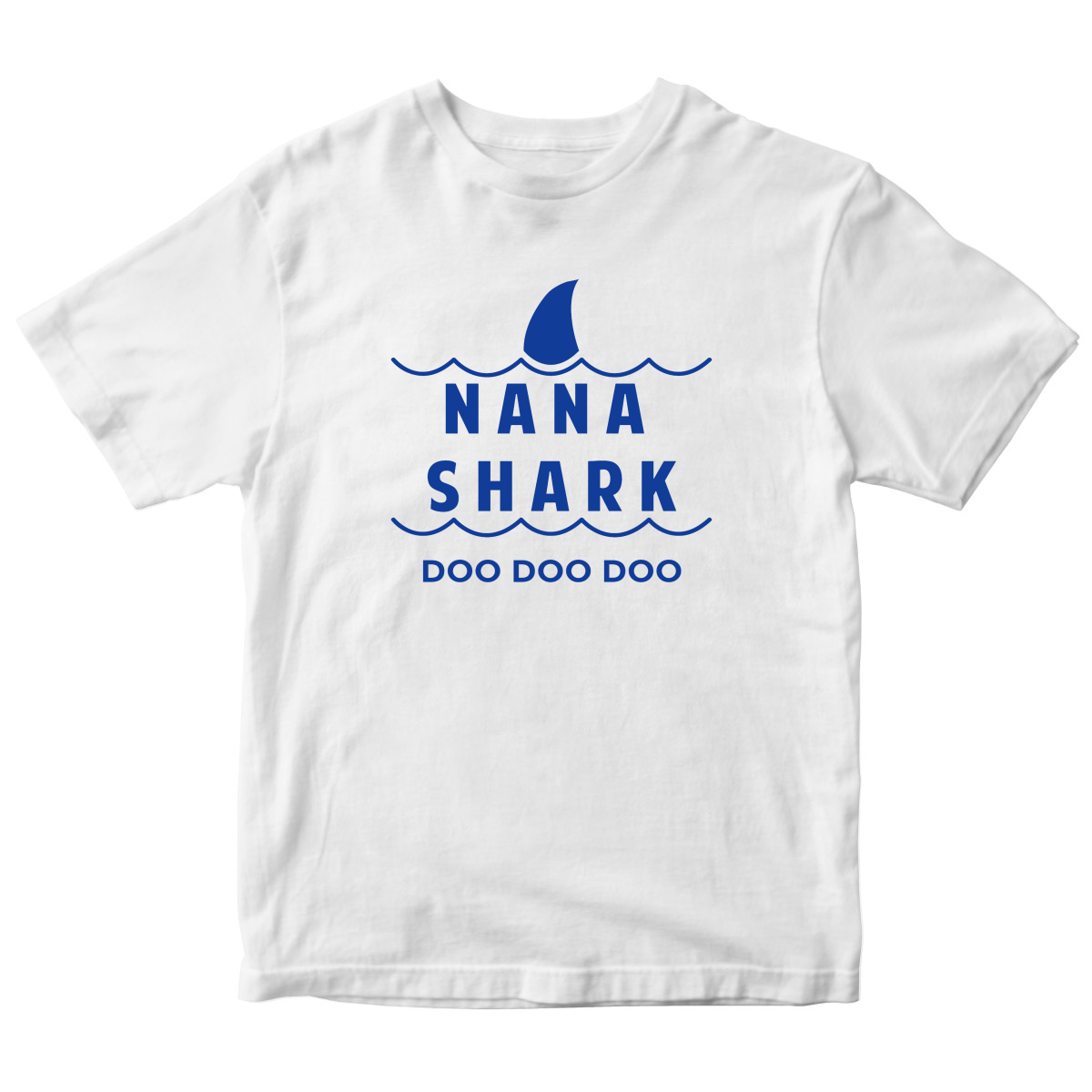 Nana Shark Kids T-shirt | White