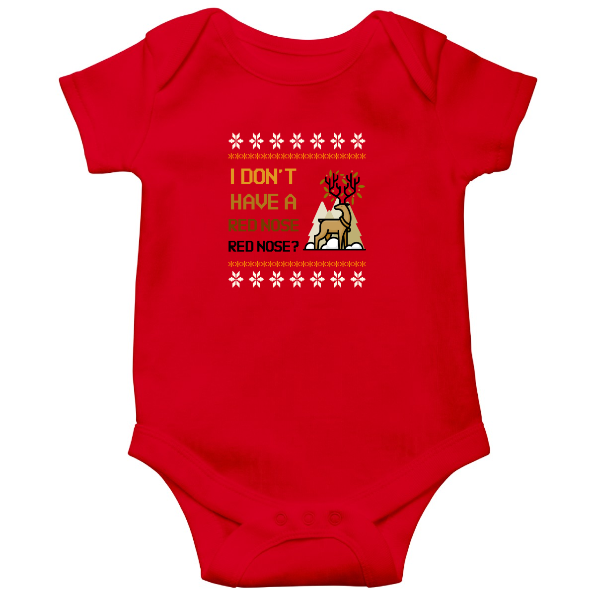 2021 Ugly Sweater Christmas Party Baby Bodysuits