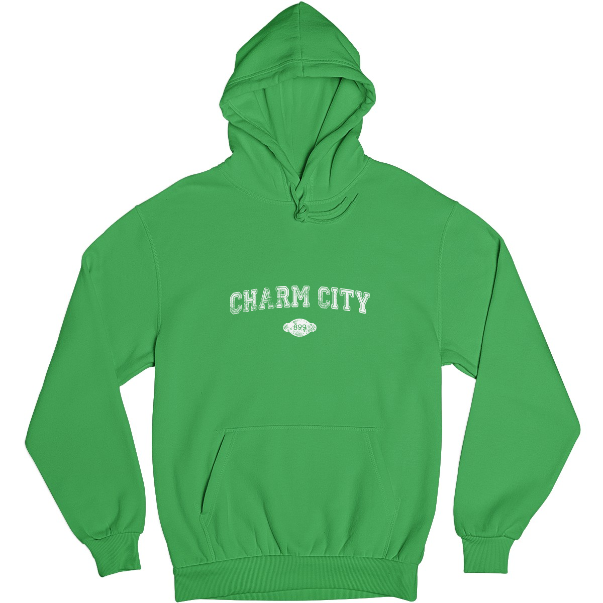 Charm City 1729 Represent Unisex Hoodie | Green