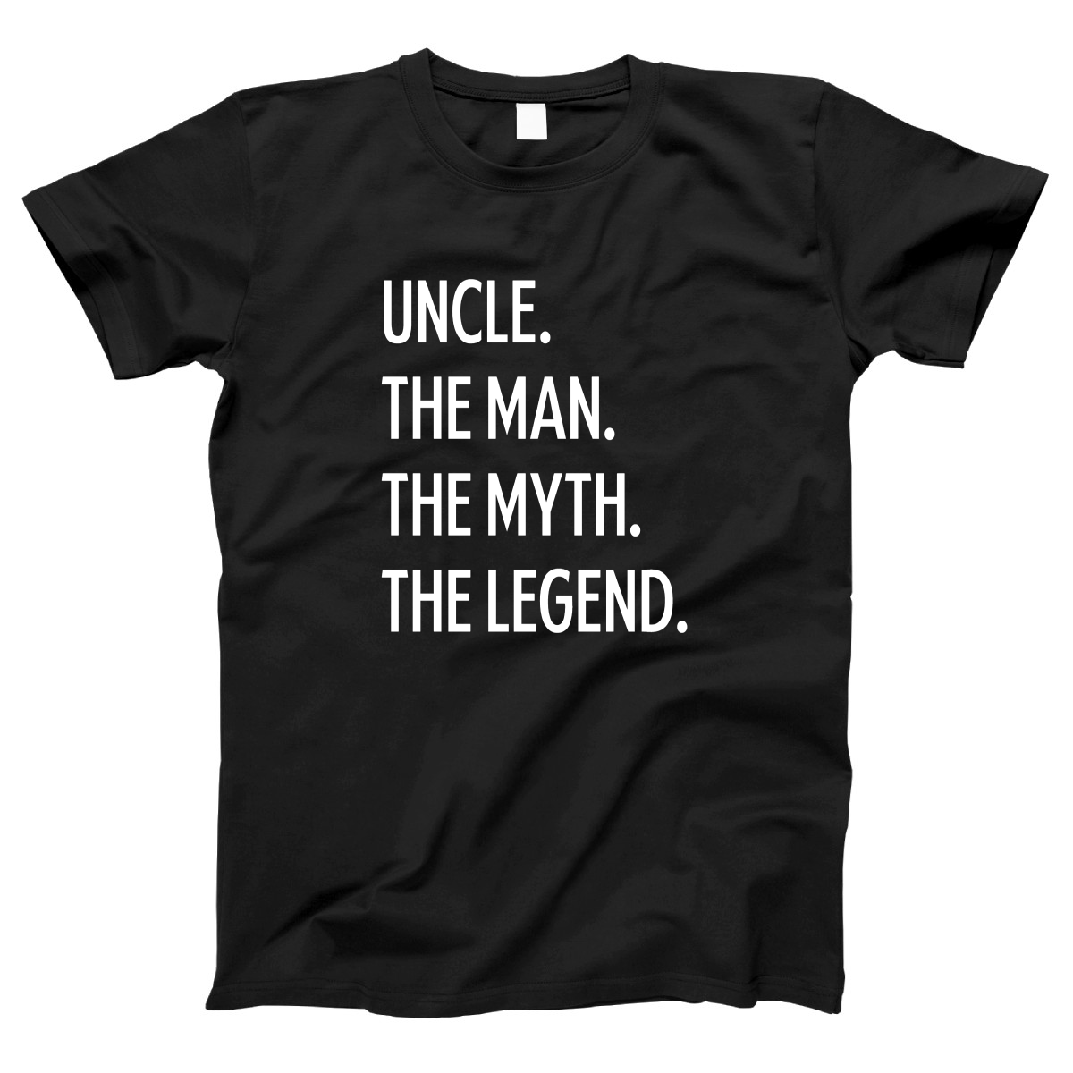 Uncle The Man The Myth The Legend Women's T-shirt | Black
