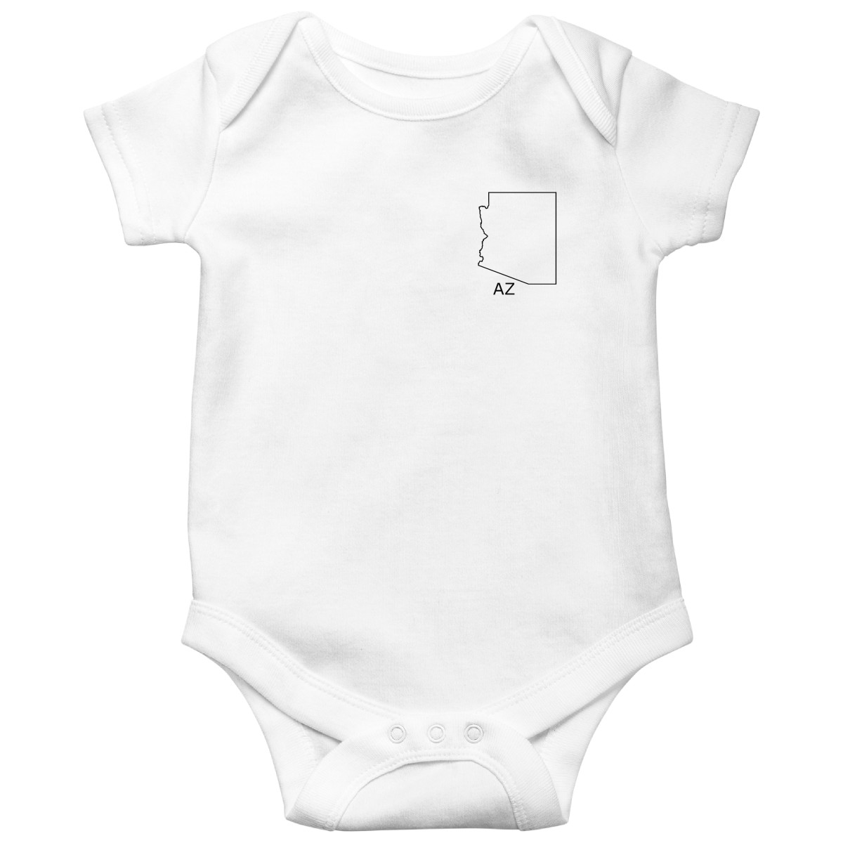 Arizona Baby Bodysuit | White