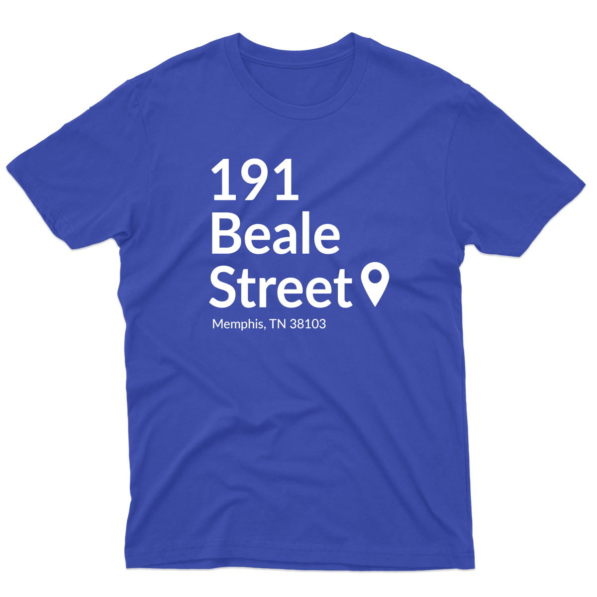 Memphis Basketball Stadium Men's T-shirt | Blue