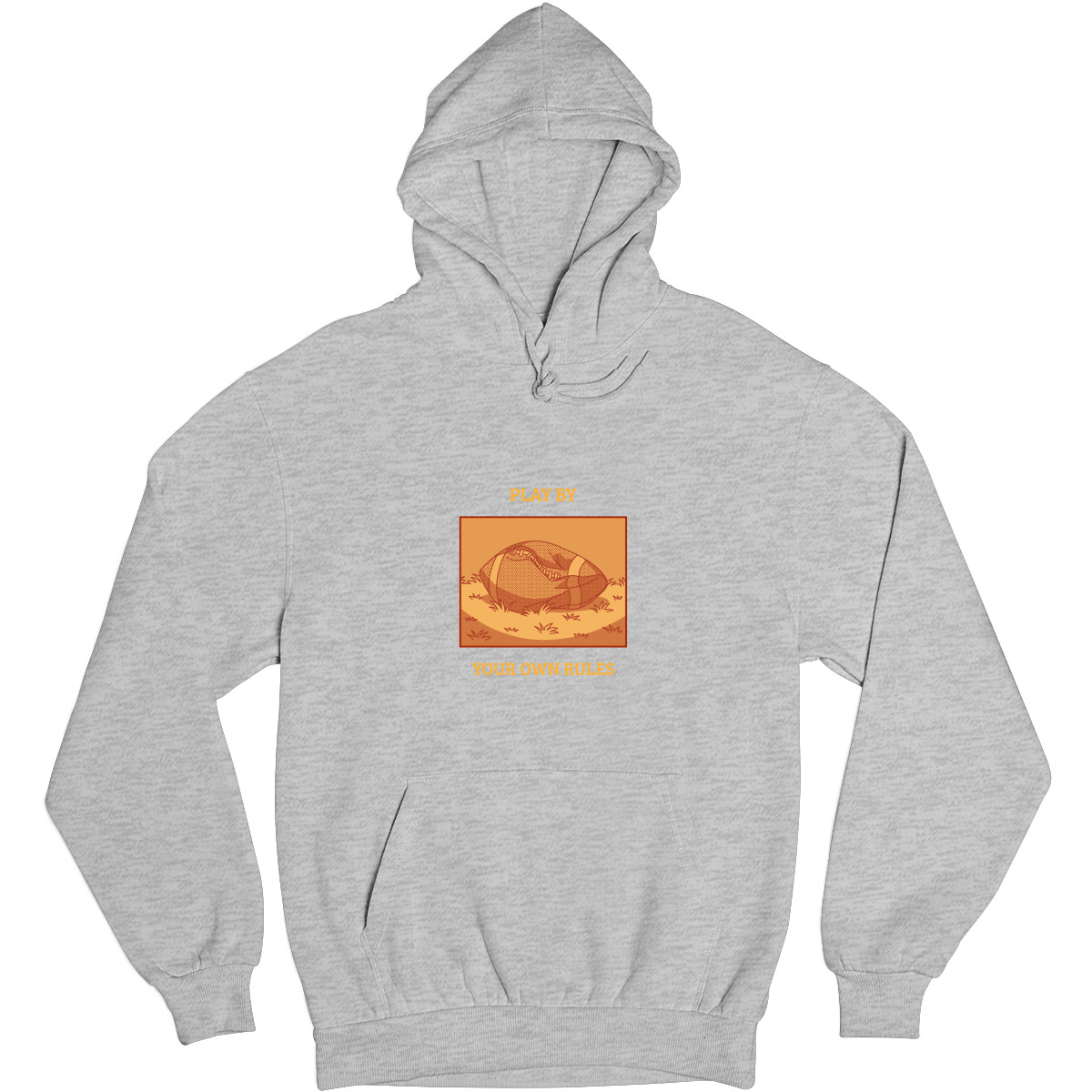 Play By Your Own Rules Unisex Hoodie | Gray