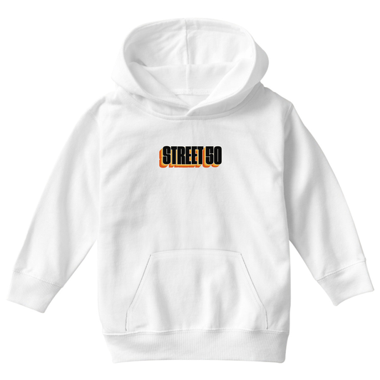 Warm 50  Kids Hoodie | White