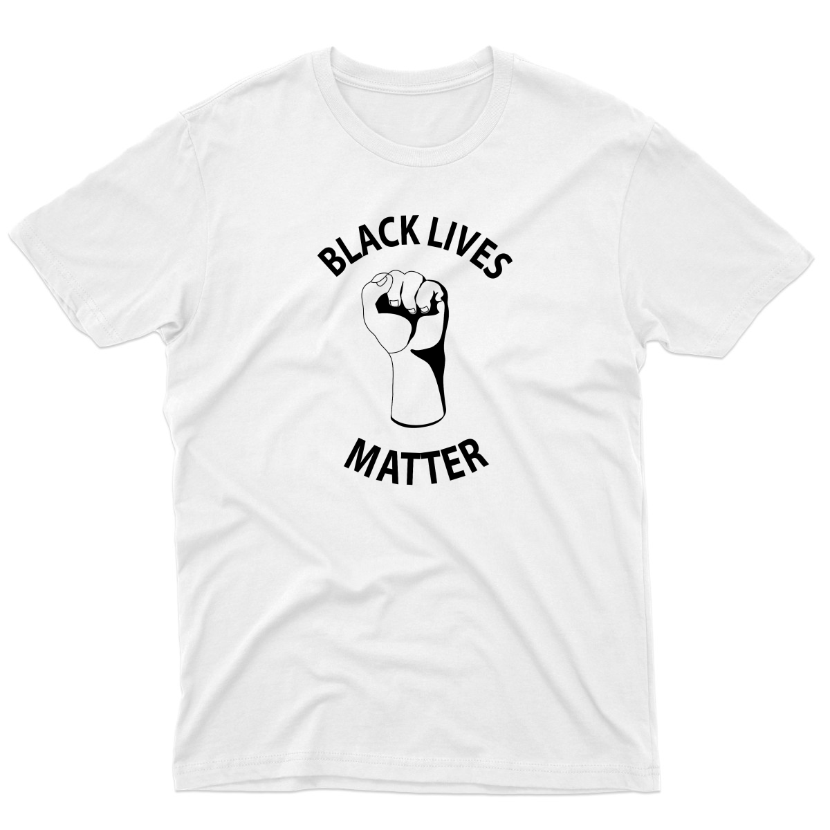 Black Lives Matter Men's T-shirt | White