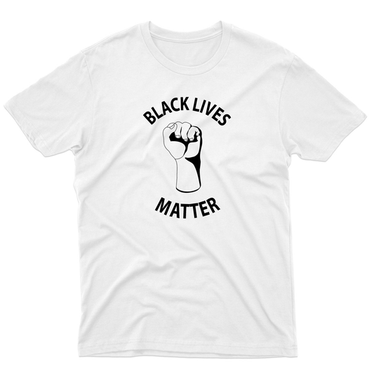 Black Lives Matter Men's T-shirt | White