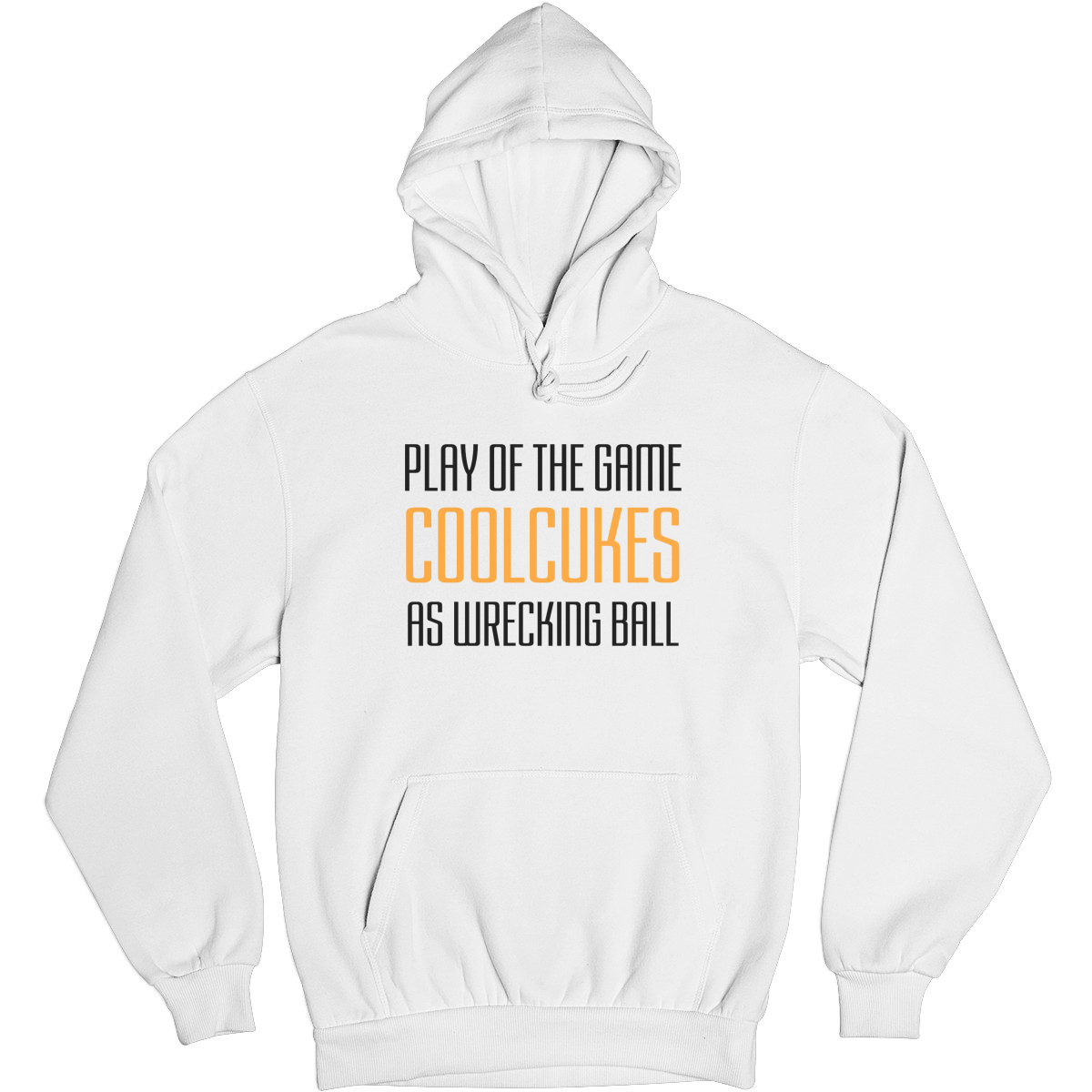 Play of the Game Unisex Hoodie | White