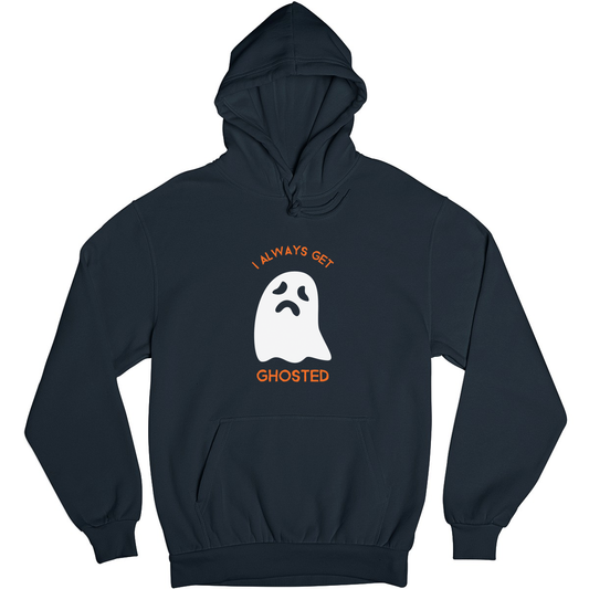 I Always Get Ghosted Unisex Hoodie | Navy